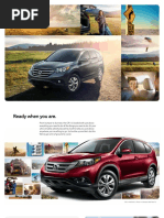 HONDA CR-V 2014 Brochure