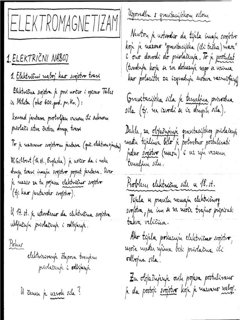 Elektromagnetizam 1 Pdf