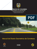 Manual de Diseno Geometrico de Carreteras