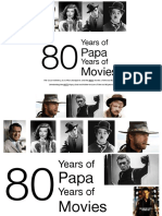 80 Years of Papa, 80 Years of Movies: Volume 1