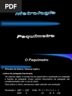 Exercícios de Leitura de Paquímetro | PDF