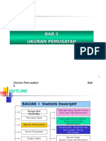 Analisis Ukuran Pemusatan Data