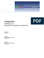 Training Plan