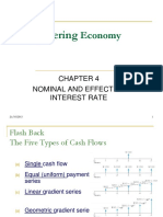 Chapter 4 Nominal and Effective Interest Rate