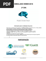 2º Dia - Simulado ENEM Pronto