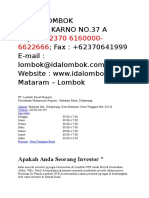PT Ida Lombok