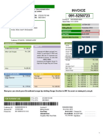 PTCL Bill PDF