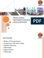 Pipelines: Opportunities and Challenges