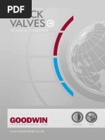 Goodwin Check Valve Technical Catalogue