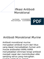 Klasifikasi Antibodi Monoklonal
