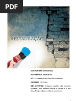 Sua Vida Será Restaurada