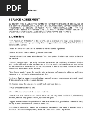 Terms of Service