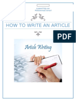 How to Write an article.docx