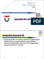 Prinsip Kerja Generator DC AC