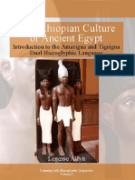 The Ethiopian Culture of Ancient Egypt - Introduction To Amarigna and Tigrigna Hieroglyphs PDF