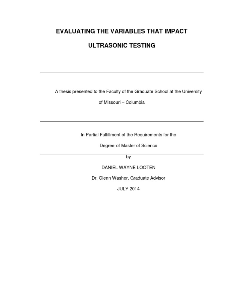Thesis ultrasonic testing picture