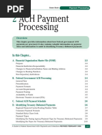 ACH Payment Processing: in This Chapter..