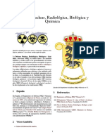 Defensa Nuclear, Radiológica, Biológica y Química PDF