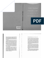 Pier Paolo Pasolini Cartas Luteranas PDF