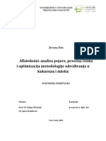 Disertacija Aflatoksini