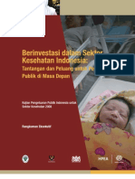 Kajian Pengeluaran Publik Indonesia Untuk Sektor Kesehatan