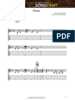 Oasis: Music by Robben Ford Transcribed by Glen Morgan