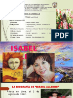 Clase Modelo de Isabel Allende
