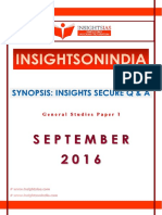 GS-I September Insights PDF