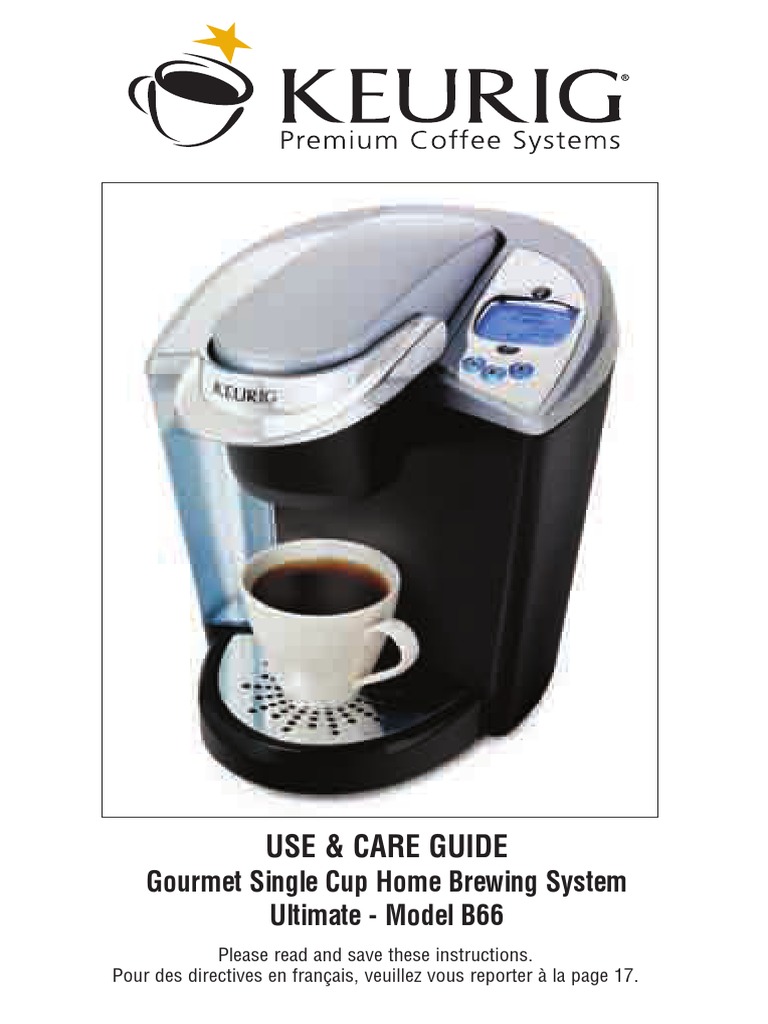 Keurig B66 Manual Implied Warranty Ac Power Plugs And Sockets