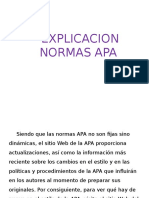 Explicacion Normas Apa