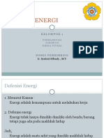 Konsep Energi