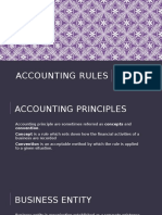 Accounting Rules