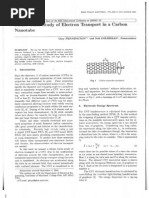 Download Monte Carlo Study of Electron Transport in a Carbon Nanotube by Gary Pennington SN33505678 doc pdf