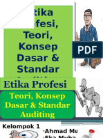 Kelompok 1 Teori, Konsep Dasar & Standar Auditing