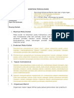 Kontrak Perkuliahan Teknik Pondasi 2016