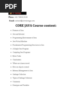 Online Core Java Training | Java Core Online Training in USA, Uk, Canada, Australia, Dubai, India