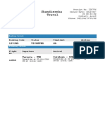 Shandiernha Travel: LZVJND Ticketed NA