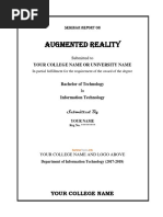 Download Sample Seminar Report Format by Afsal SN335060503 doc pdf