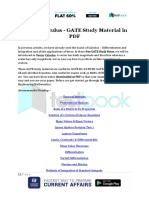 Vector Calculus - GATE Study Material in PDF