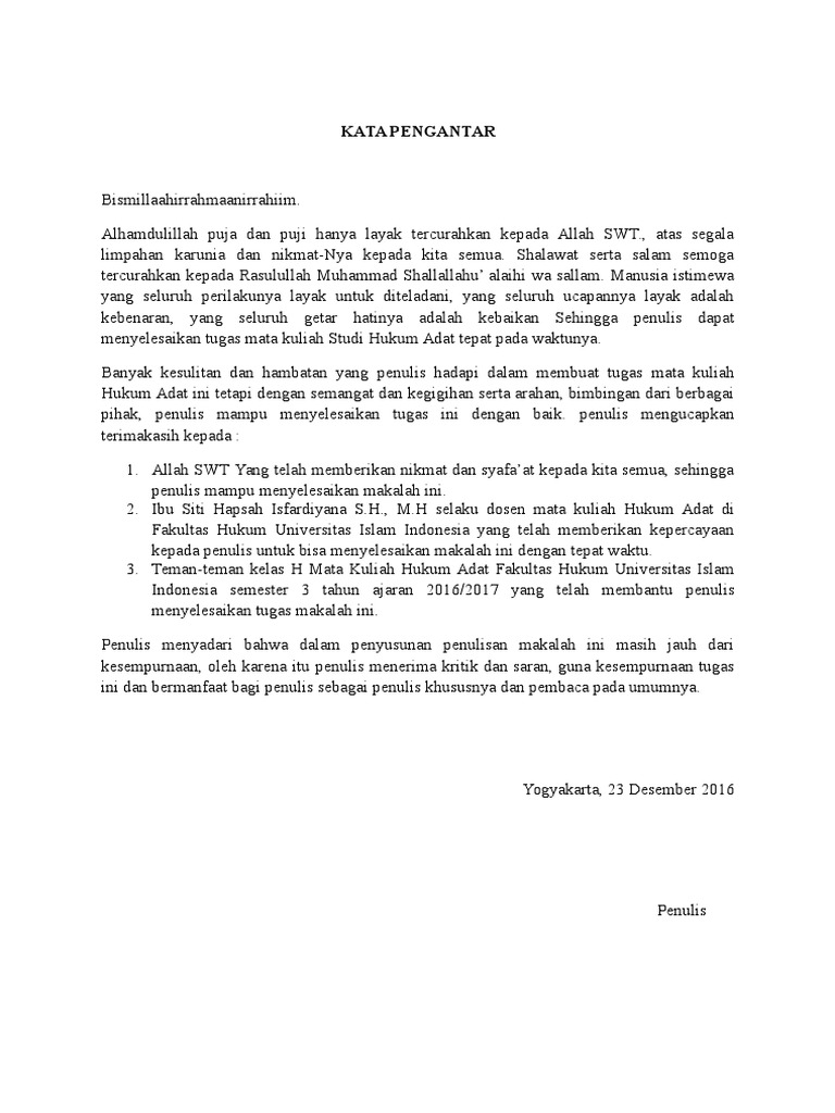 Makalah Masyarakat Hukum Adat