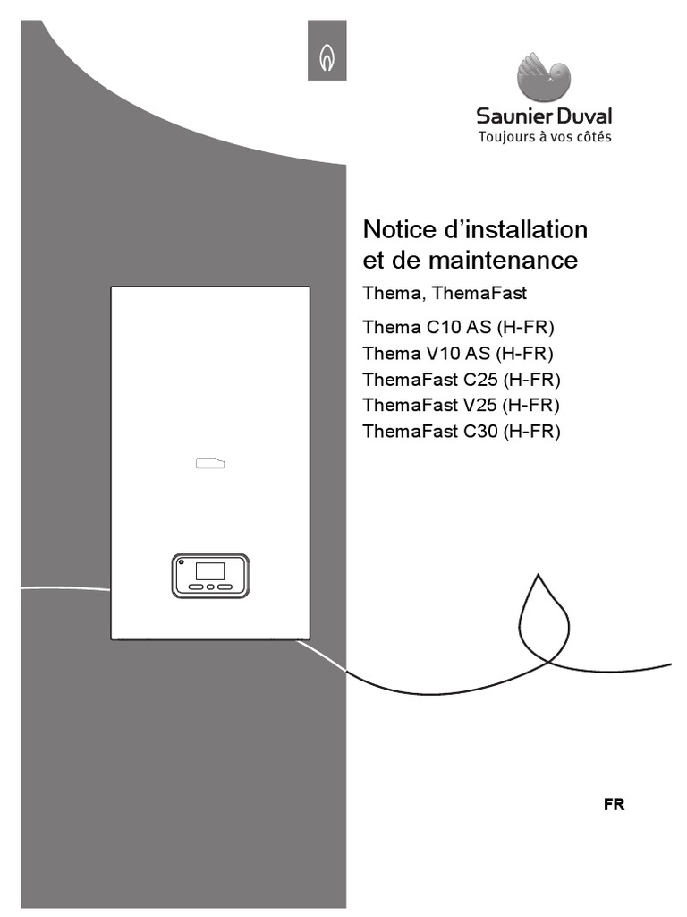 Saunier Duval Themafast Condens F25 Fiche Technique