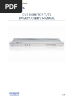 DVB Monitor T - T2 User Manual