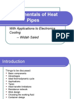 Fundamentals of Heat Pipes i i