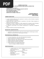 Resume of Mohd Illias Uddin (SR Welding-Mech QC)