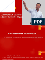 Coherencia y Cohesión Textual