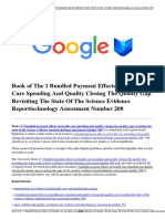 Download 1 Bundled Payment Effects on Health Care Spending and Quality Closing the Quality Gap Revisiting the State of the Science Evidence Reporttechnology Assessment Number 208.PDF