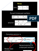 10 Forced Damped Oscillations