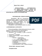 Determinarea Hemoglobinei