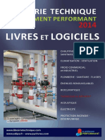 LIVRES Catalogue 2014 Librairie Technique