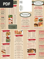 Download Restaurant Flyer Menu Design Sample by Taradelcom by Taradel SN33509863 doc pdf